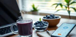 Çalışanlara Sabah Yaban Mersini Rutini Çalışanlara Sabah Yaban Mersini Rutini