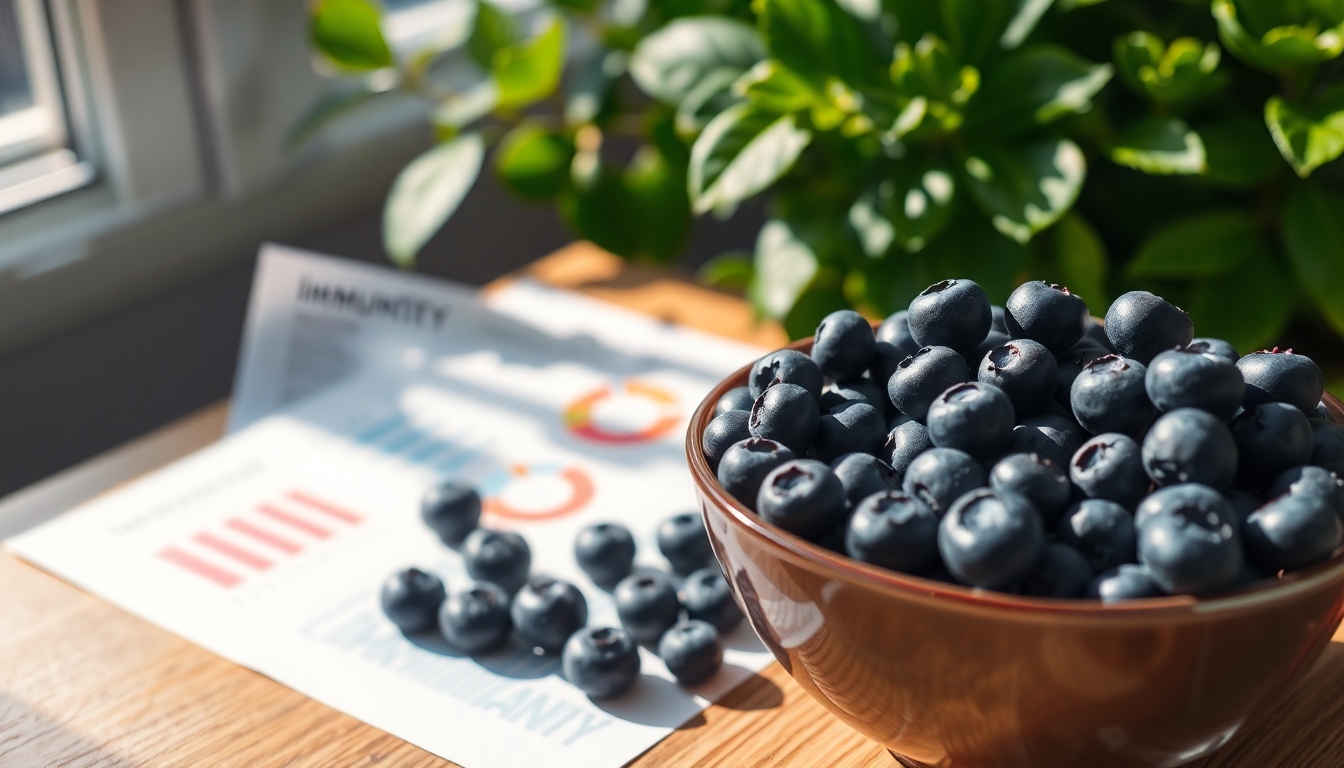 Çalışanlara Sabah Yaban Mersini Rutini 6 Yaban Mersini ve Bağışıklık Sistemi