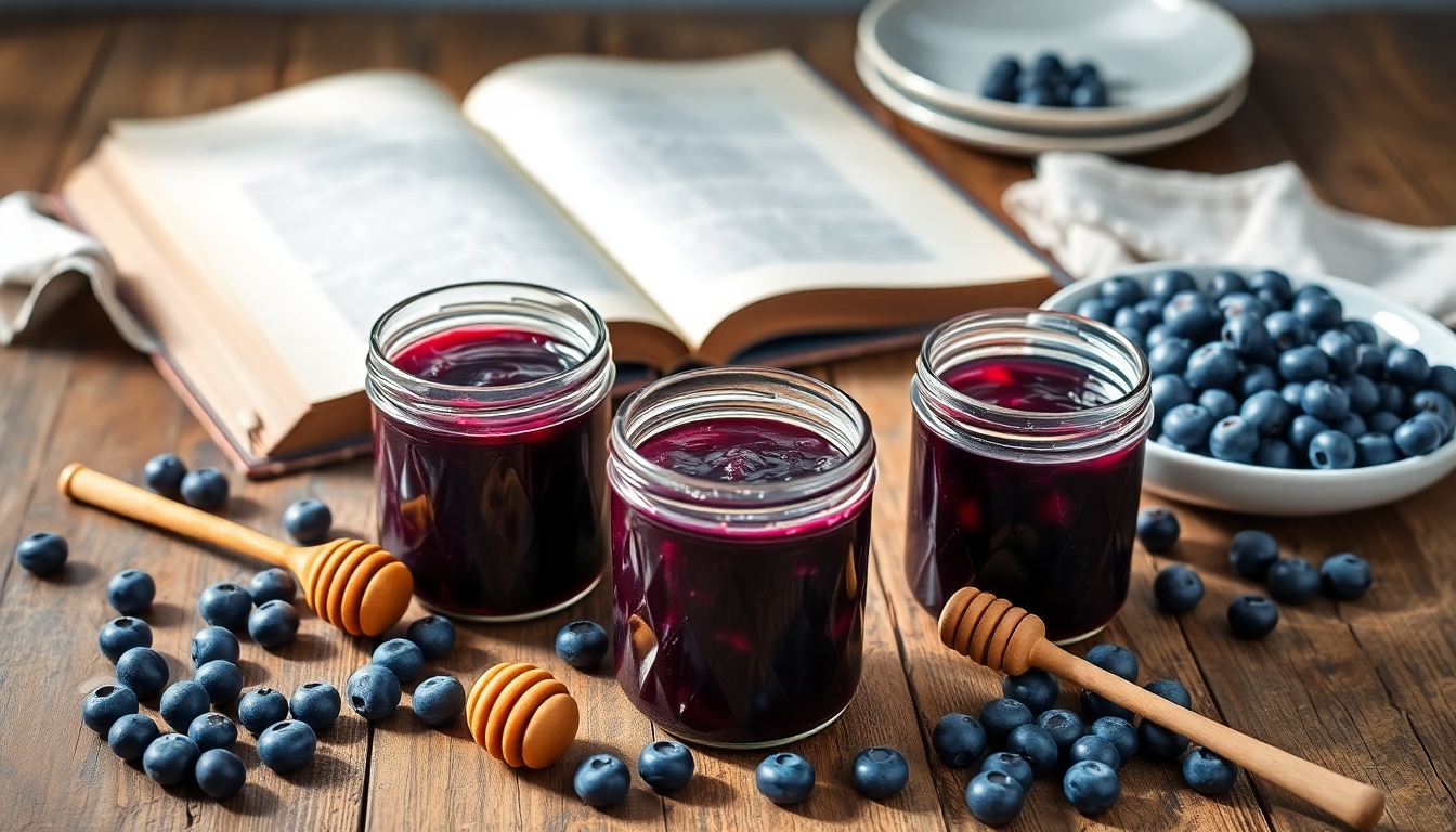 Yaban Mersinli Reçel ve Marmelatlar