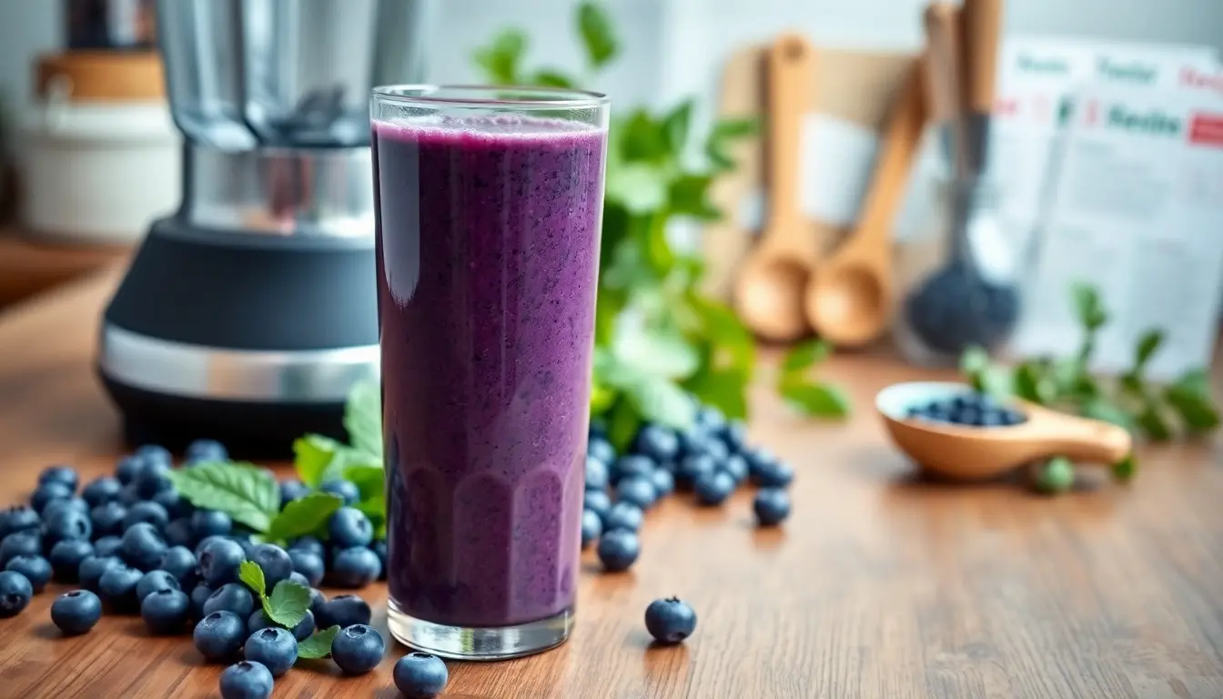 Çocuklar İçin Yaban Mersini Smoothie Tarifleri