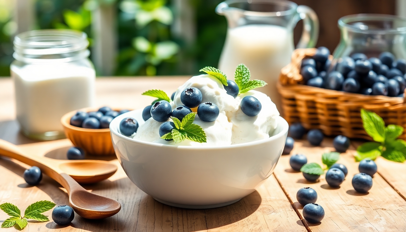 Yaban Mersini Yoğurtlu Dondurma Alternatifleri