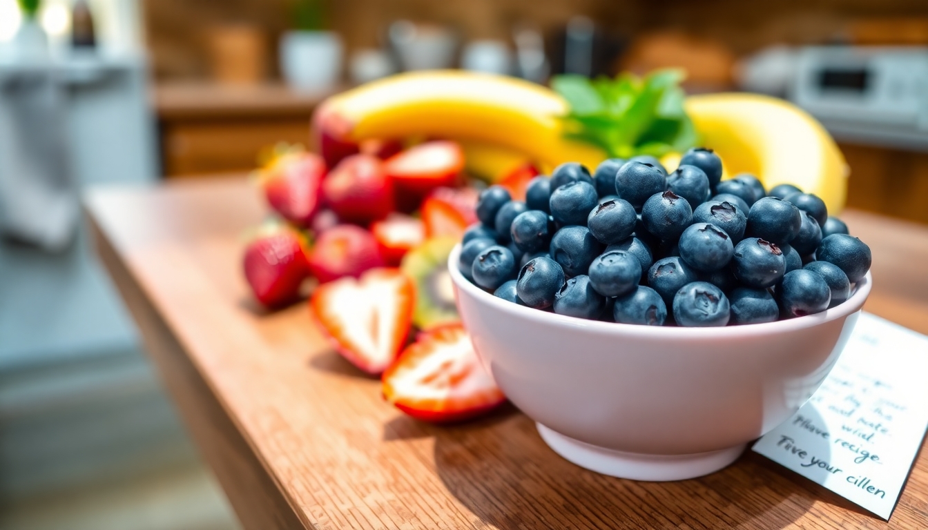 Yaban Mersini ve Diğer Meyvelerle Kombinasyonları