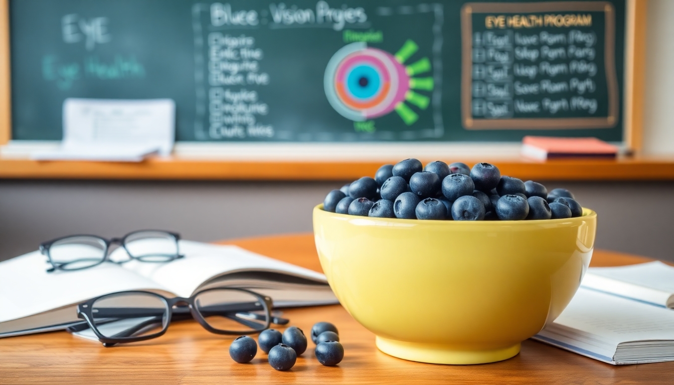 Çocukların Göz Sağlığı İçin Yaban Mersini Şart 9 Okullarda Göz Sağlığı Programlarına Yaban Mersini Entegrasyonu