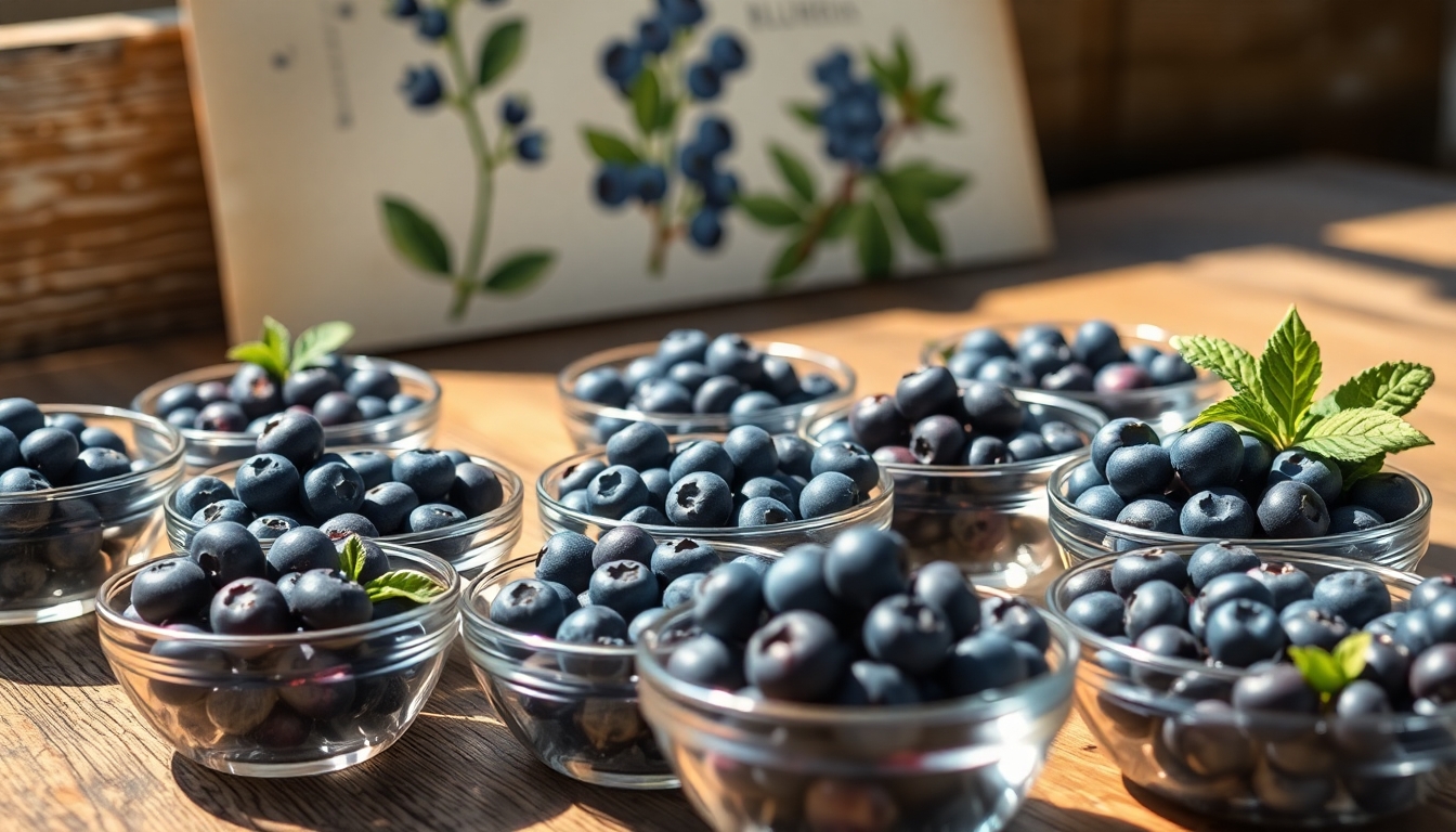 Popüler Tatlı Yaban Mersini Çeşitleri