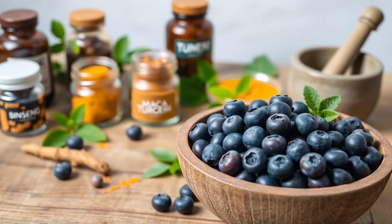 Yaban Mersini ve Diğer Takviyelerle Kombinasyon