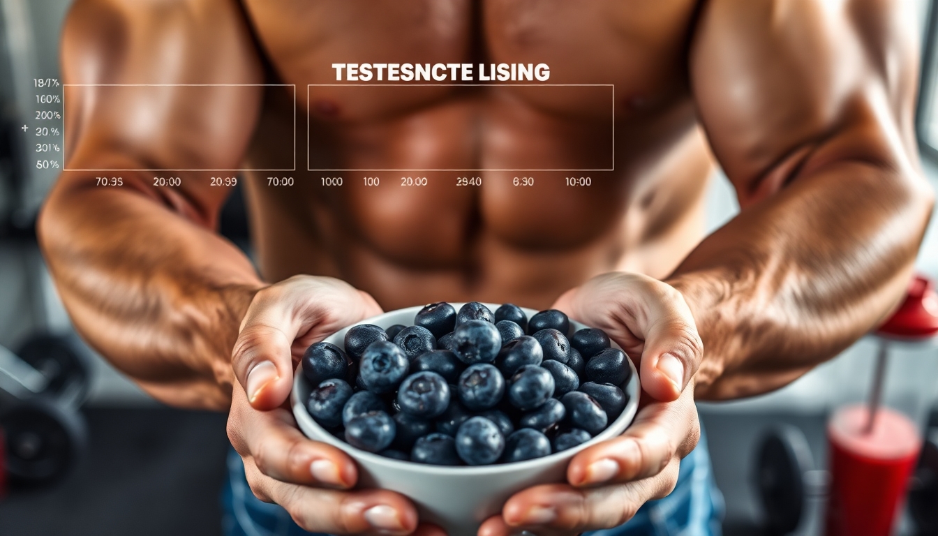 Erkekler Yaban Mersini ile Daha Güçlü Kaslara Sahip Olur 3 Erkek Hormonları ve Yaban Mersini Etkileşimi