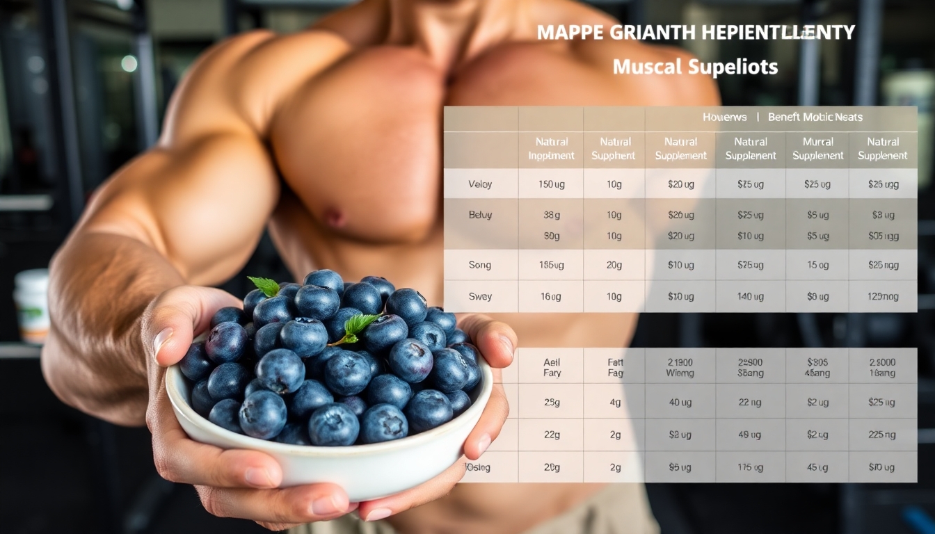 Erkekler Yaban Mersini ile Daha Güçlü Kaslara Sahip Olur 8 Alternatif Takviyeler ve Karşılaştırmalar