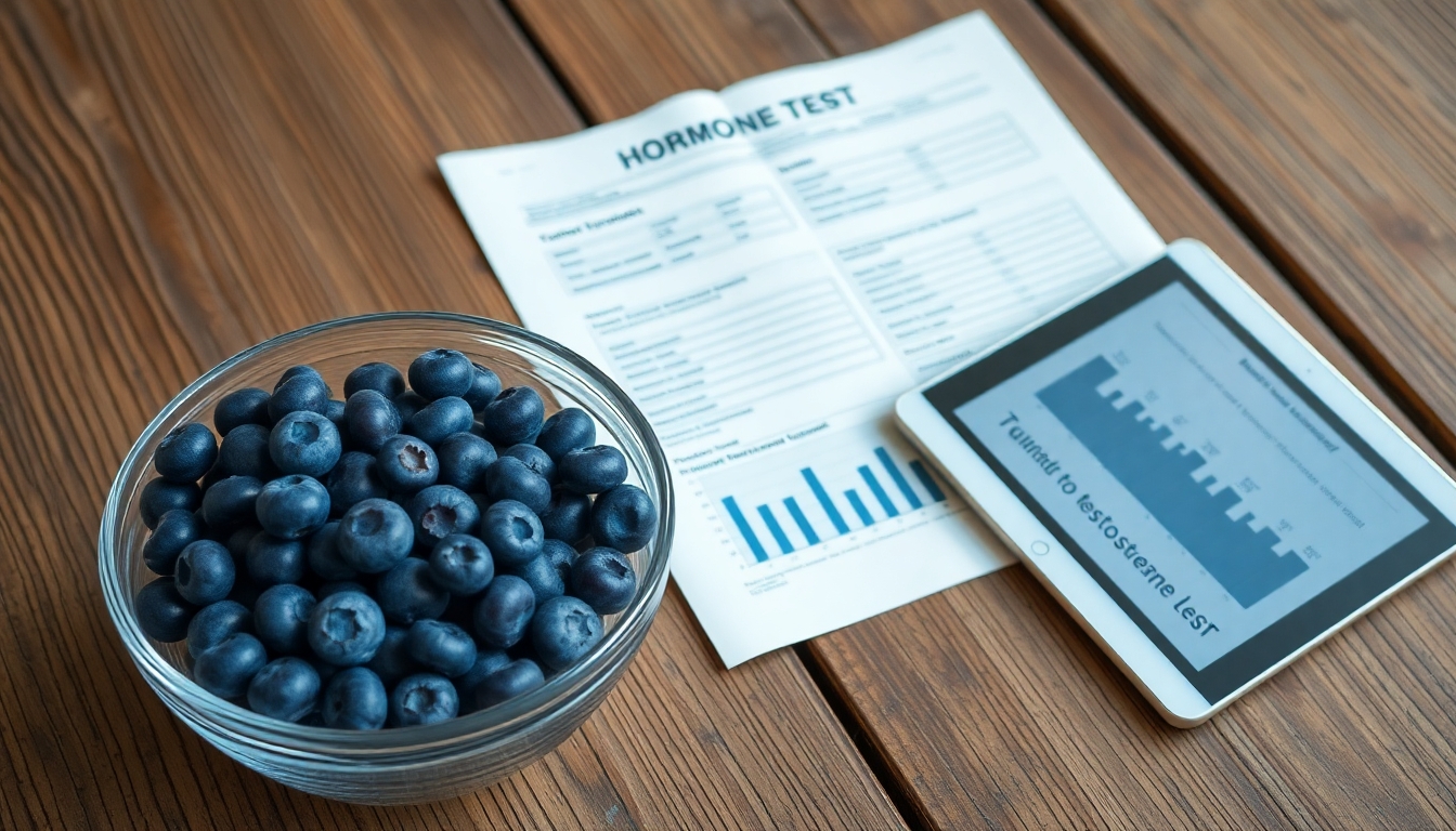 Erkekler Yaban Mersini ile Daha İyi Cinsel Sağlık 4 Testosteron Seviyeleri ve Yaban Mersini