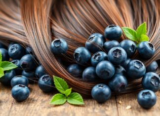 Kadınlar Yaban Mersini ile Daha Güzel Saçlar Kadınlar Yaban Mersini ile Daha Güzel Saçlar