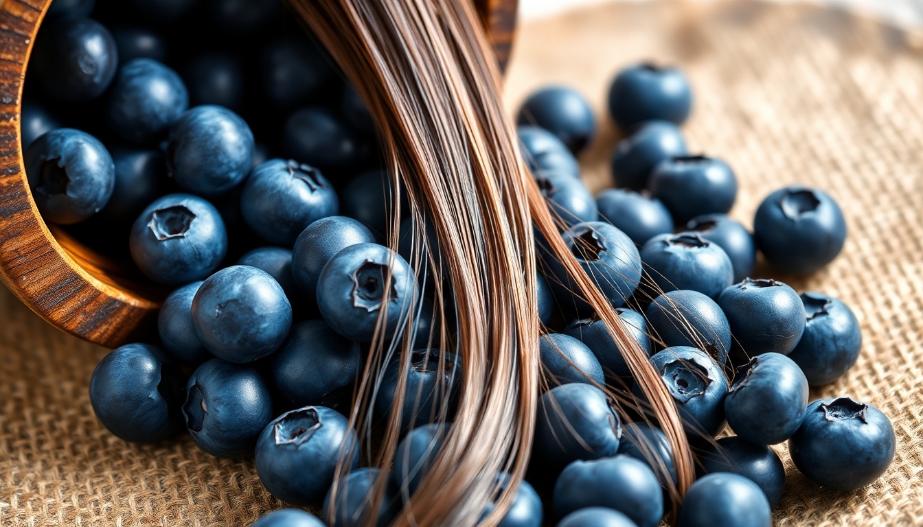 Yaban Mersininin Saç Sağlığına Etkileri