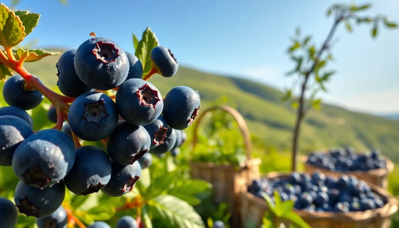 Karadeniz’de 2025 Yaban Mersini Verim Rekoru
