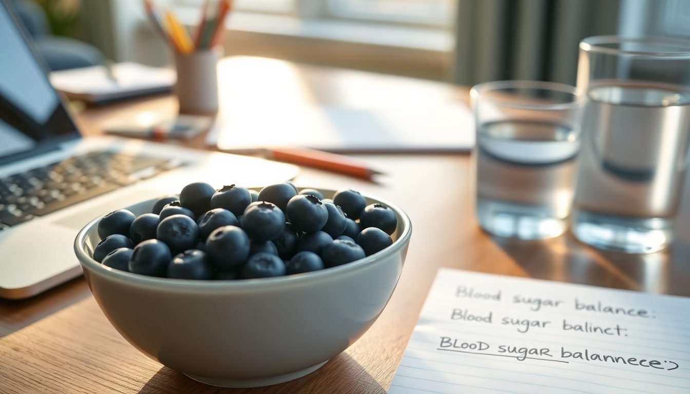 Masa Başı Çalışanlara Yaban Mersini Önerileri 7 Yaban Mersini ve Kan Şekeri Dengesi