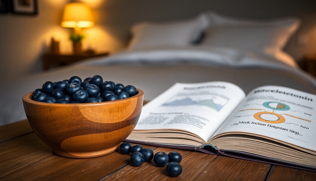 Yaban Mersininin İçeriğinde Uykuya Etki Eden Bileşenler