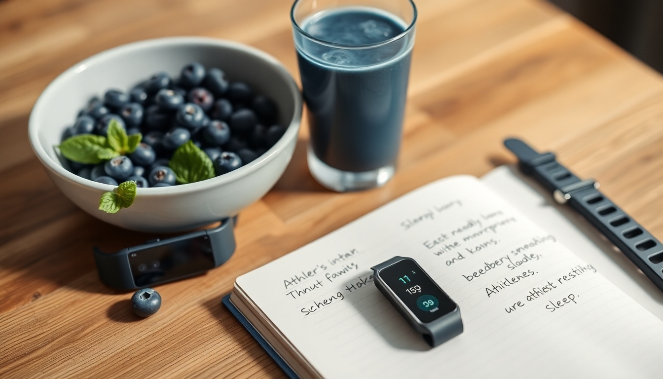 Sporcular ve Yaban Mersini Tüketim Süreçleri