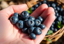 Yaban Mersini Alırken Renk ve Parlaklık Kontrolü Yaban Mersini Alırken Renk ve Parlaklık Kontrolü