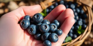 Yaban Mersini Alırken Renk ve Parlaklık Kontrolü Yaban Mersini Alırken Renk ve Parlaklık Kontrolü