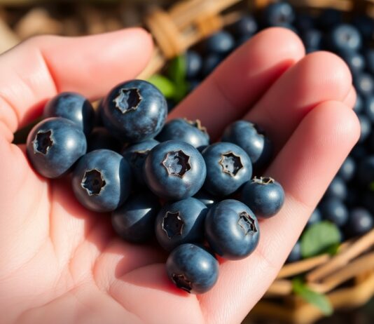 Yaban Mersini Alırken Renk ve Parlaklık Kontrolü Yaban Mersini Alırken Renk ve Parlaklık Kontrolü