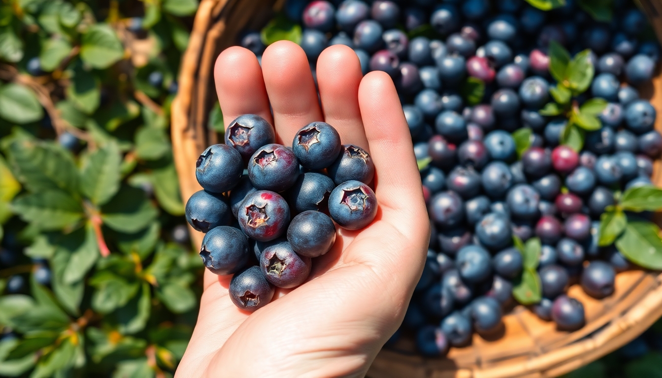 Yaban Mersininin Renk Çeşitliliği