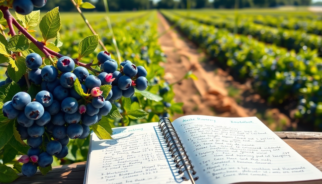 Tarımda Kullanılan Yaban Mersini Çeşitleri