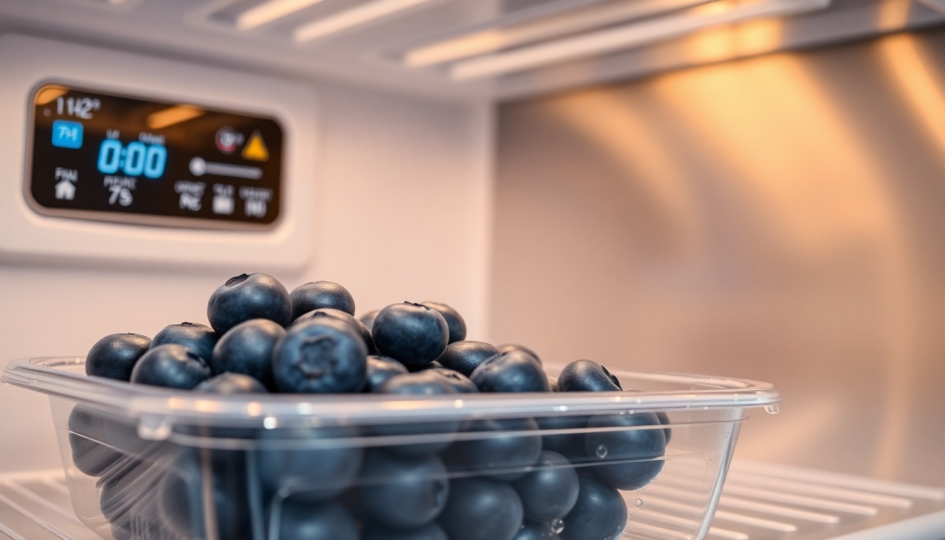 Buzdolabında Yaban Mersini Saklama Koşulları