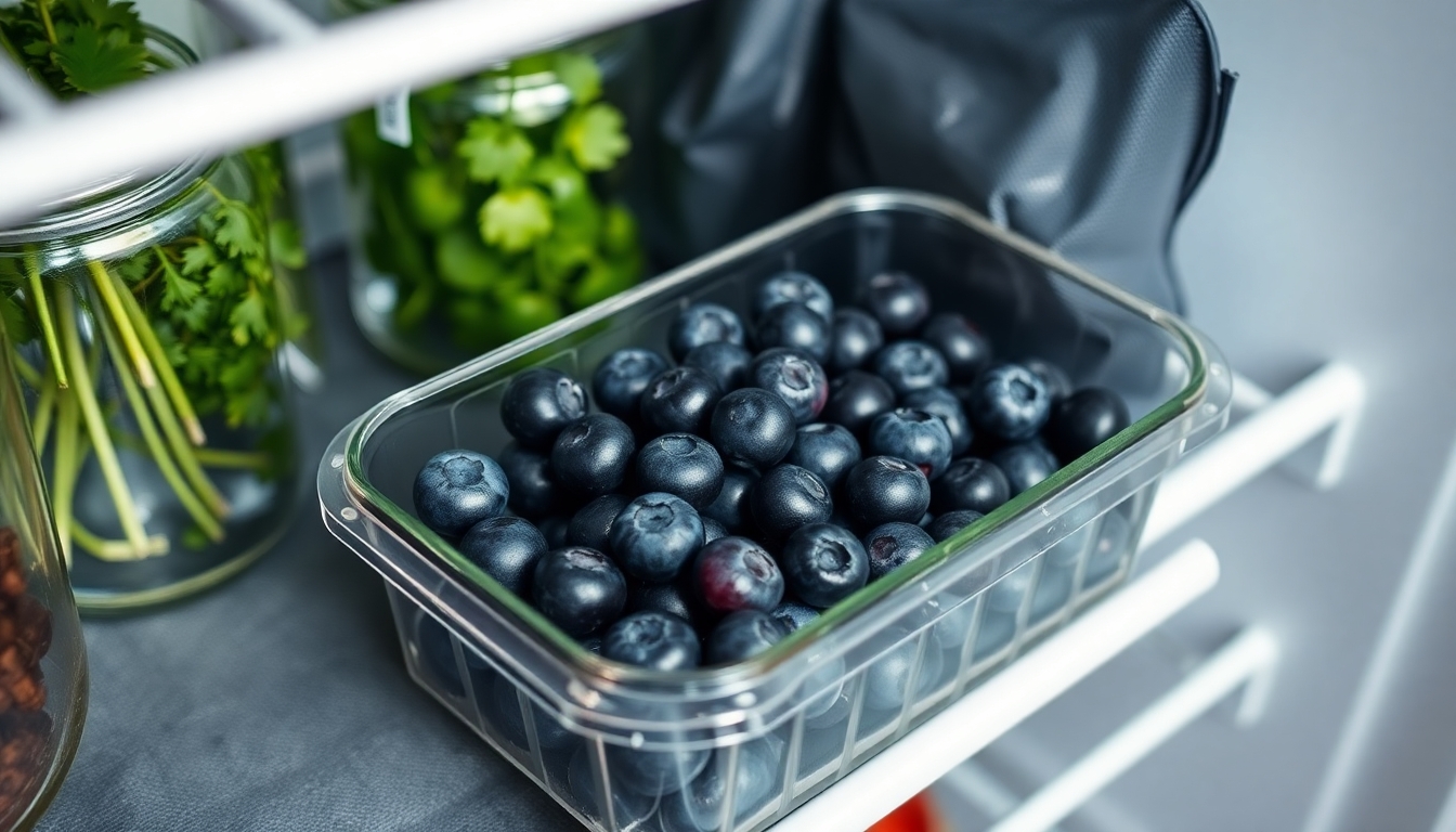 Yaban Mersininin Buzdolabında Koku Alma Riski