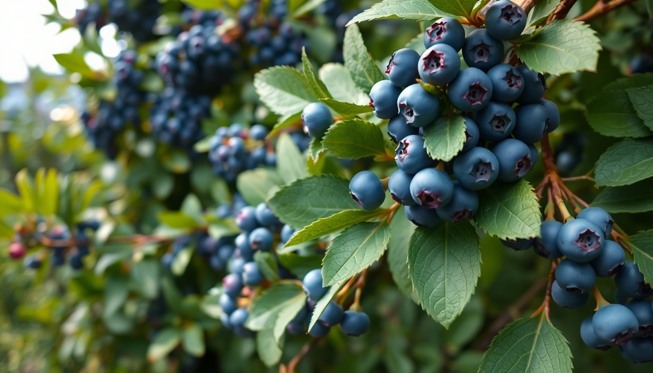 Yaban Mersini Chandler: Dev Taneli Çeşit 2 Bitki Morfolojisi ve Büyüme Özellikleri