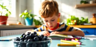 Yaban Mersini Çocuklarda Konsantrasyonu Artırır Yaban Mersini Çocuklarda Konsantrasyonu Artırır