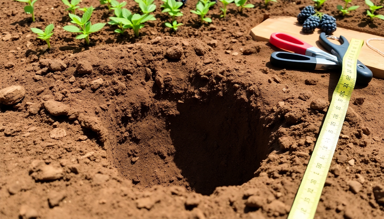 Yaban Mersini Dikim Çukuru Nasıl Hazırlanır? 2 Çukur Derinliği ve Genişliği Nasıl Olmalı?