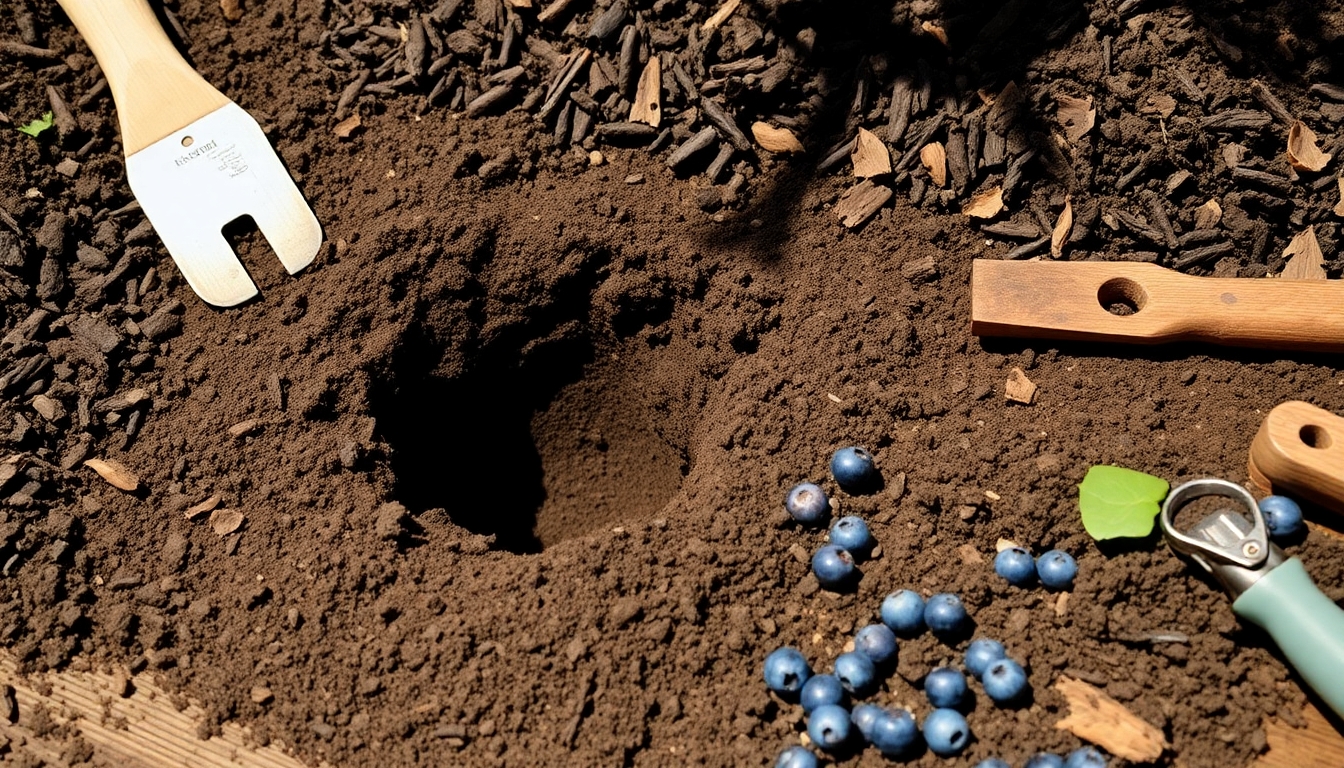 Yaban Mersini Dikim Çukuru Nasıl Hazırlanır? 3 Organik Madde ve Kompost Kullanımı