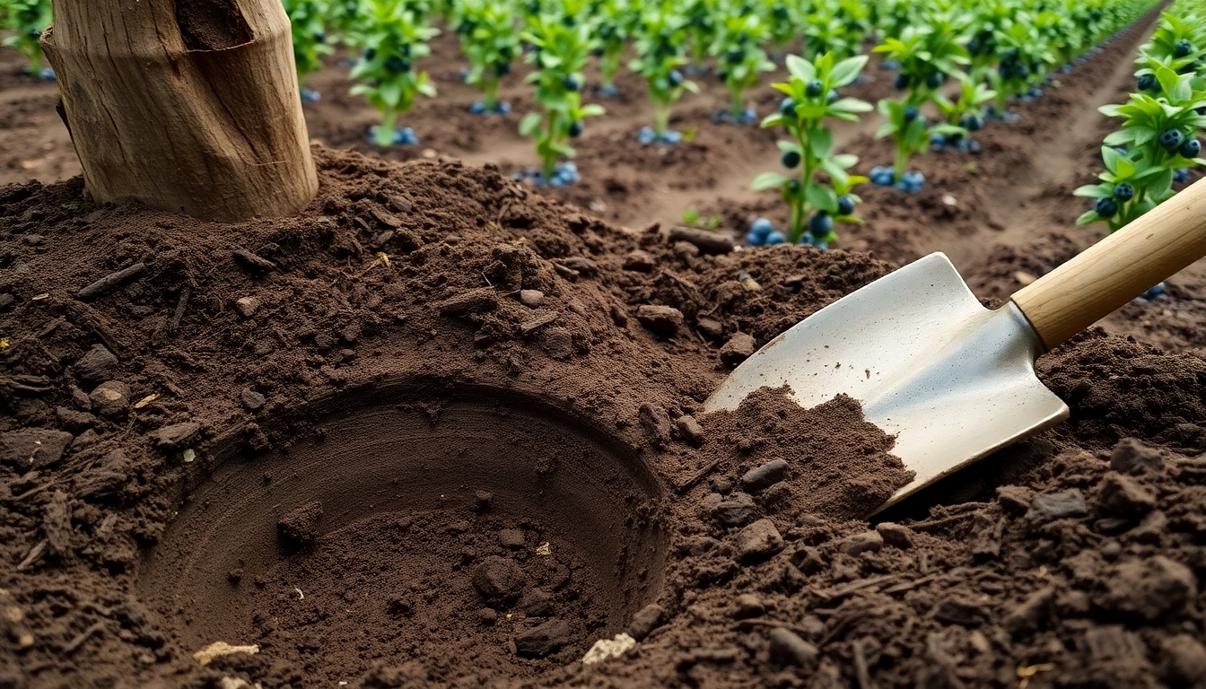 Yaban Mersini Dikim Çukuru Nasıl Hazırlanır? 4 Toprak Havalandırması ve Drenajın Rolü
