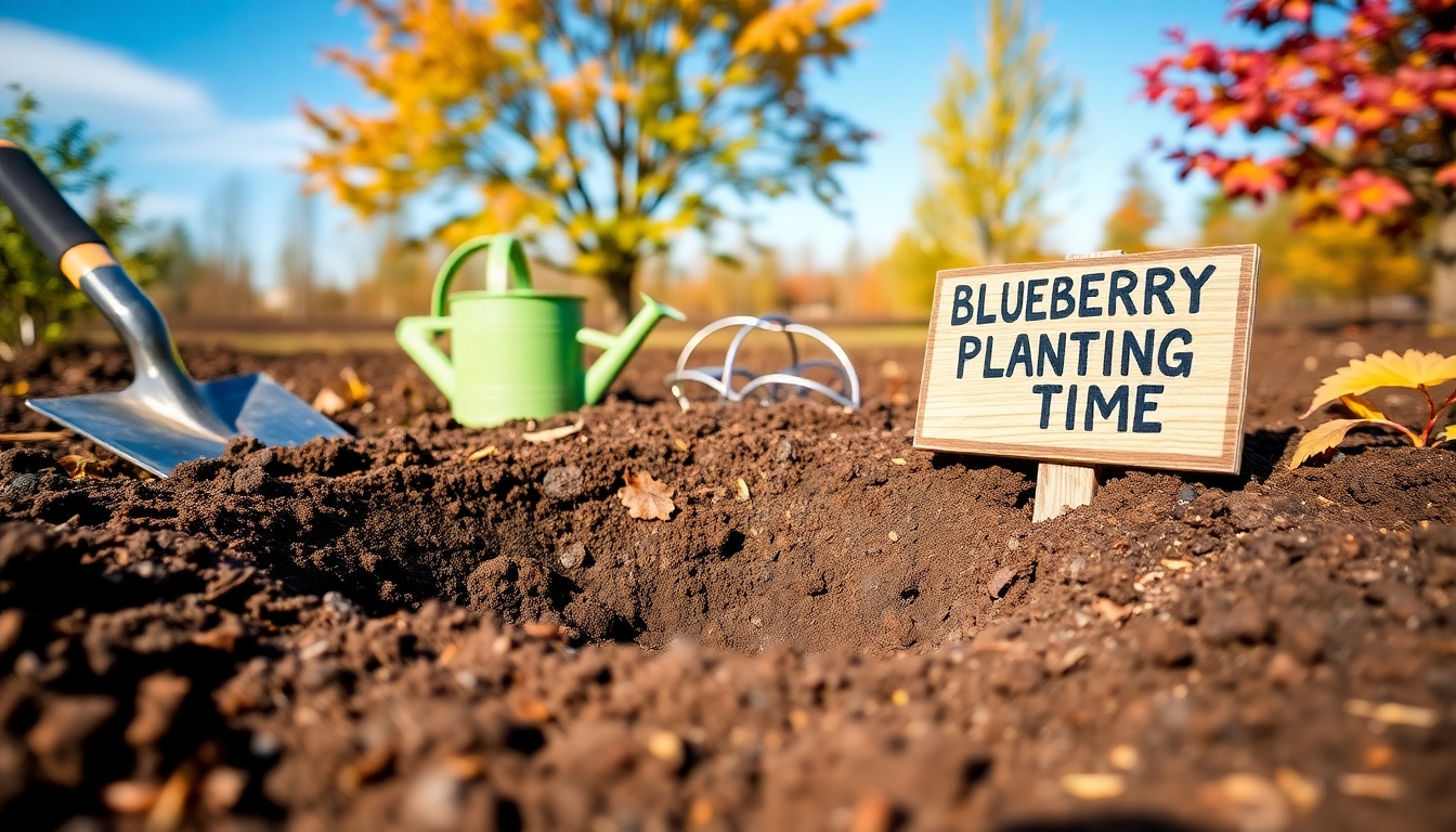 Yaban Mersini Dikim Çukuru Nasıl Hazırlanır? 6 Yaban Mersini Fidanının Dikim Zamanı ve İklim Faktörleri