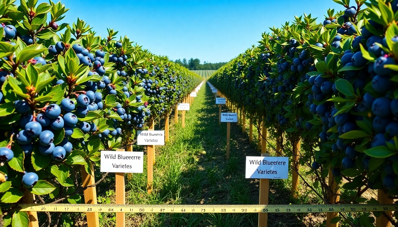 Farklı Yaban Mersini Çeşitlerinde Mesafe Farklılıkları