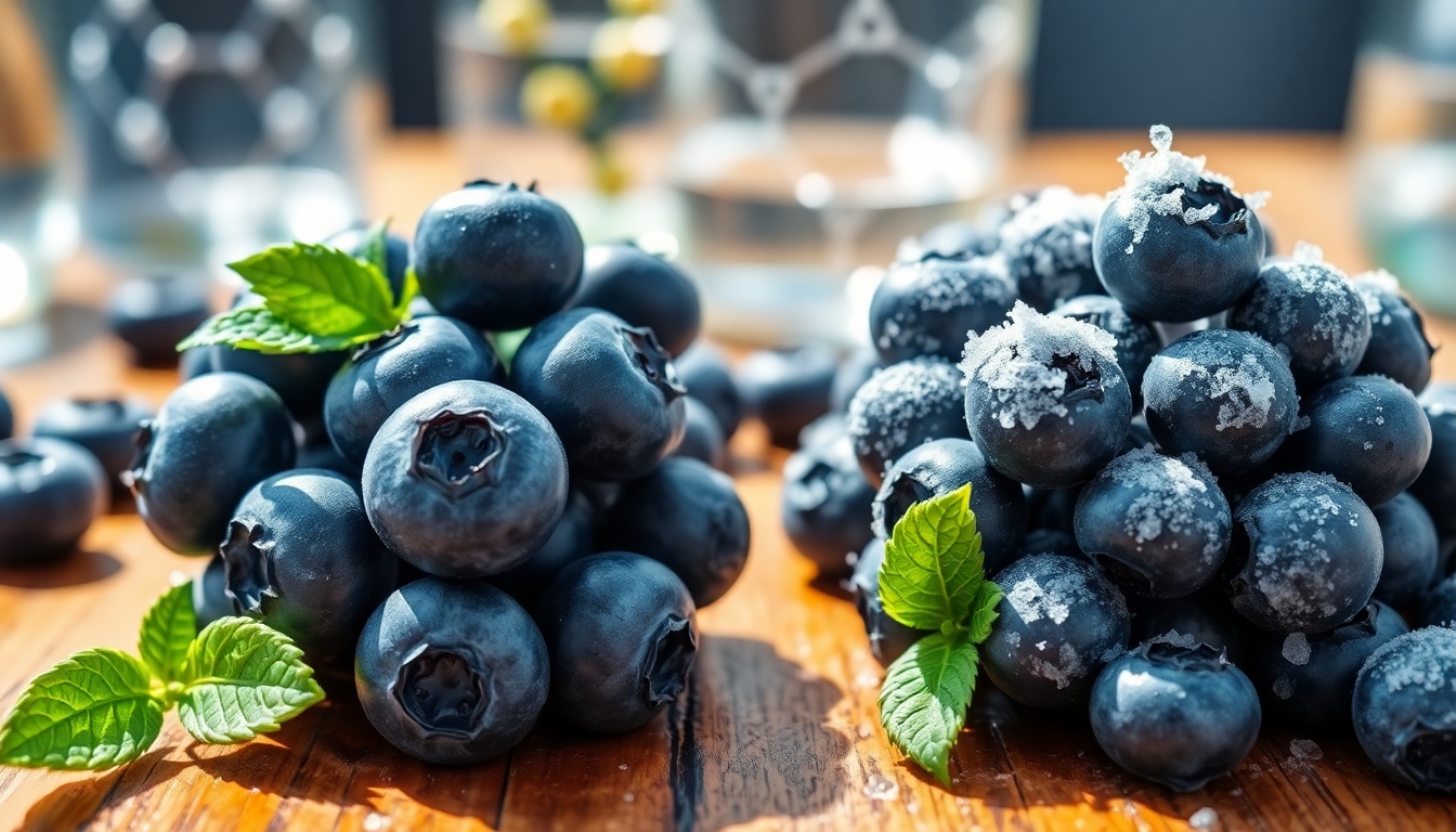 Yaban Mersini Donuk mu Taze mi? Farklar 1 Yaban Mersininin Biyokimyasal Yapısı