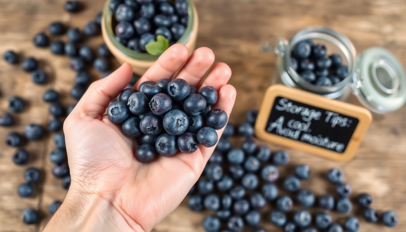 Yaban Mersininin Saklama Koşulları