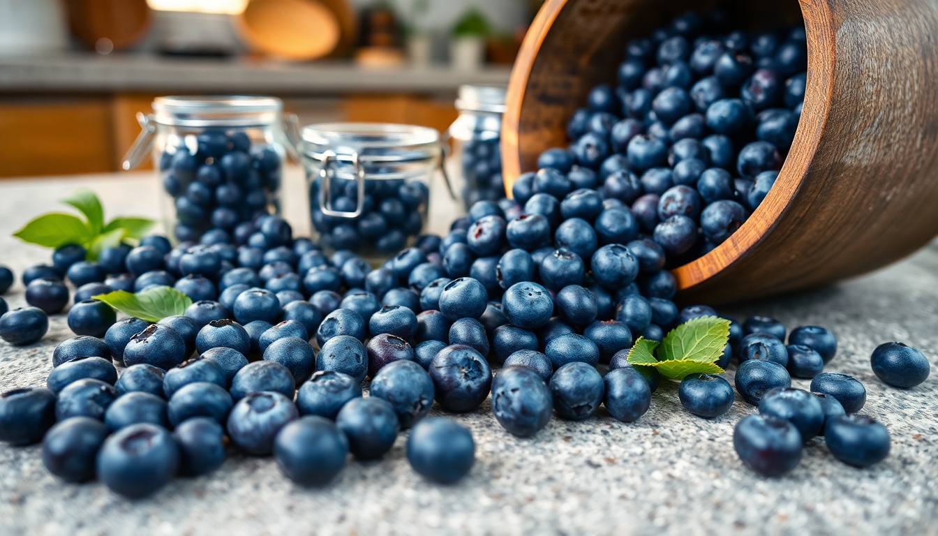 Ezilmiş Yaban Mersininin Saklama Koşulları