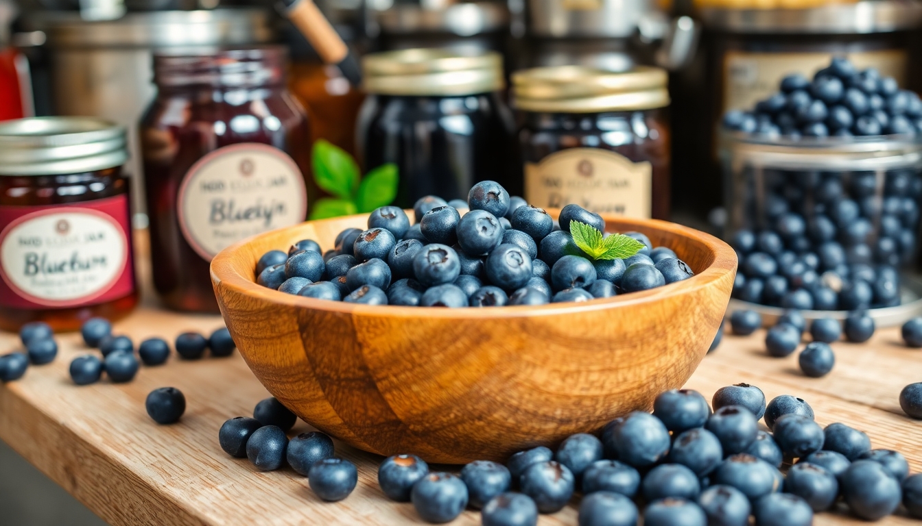 Yaban Mersini Ezilmiş Ürünlerin Endüstriyel Kullanımı