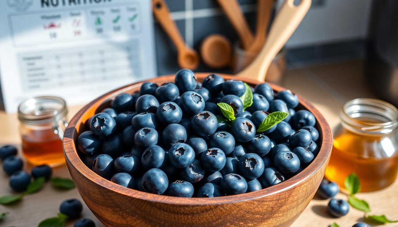 Yaban Mersininin Besin Değerleri