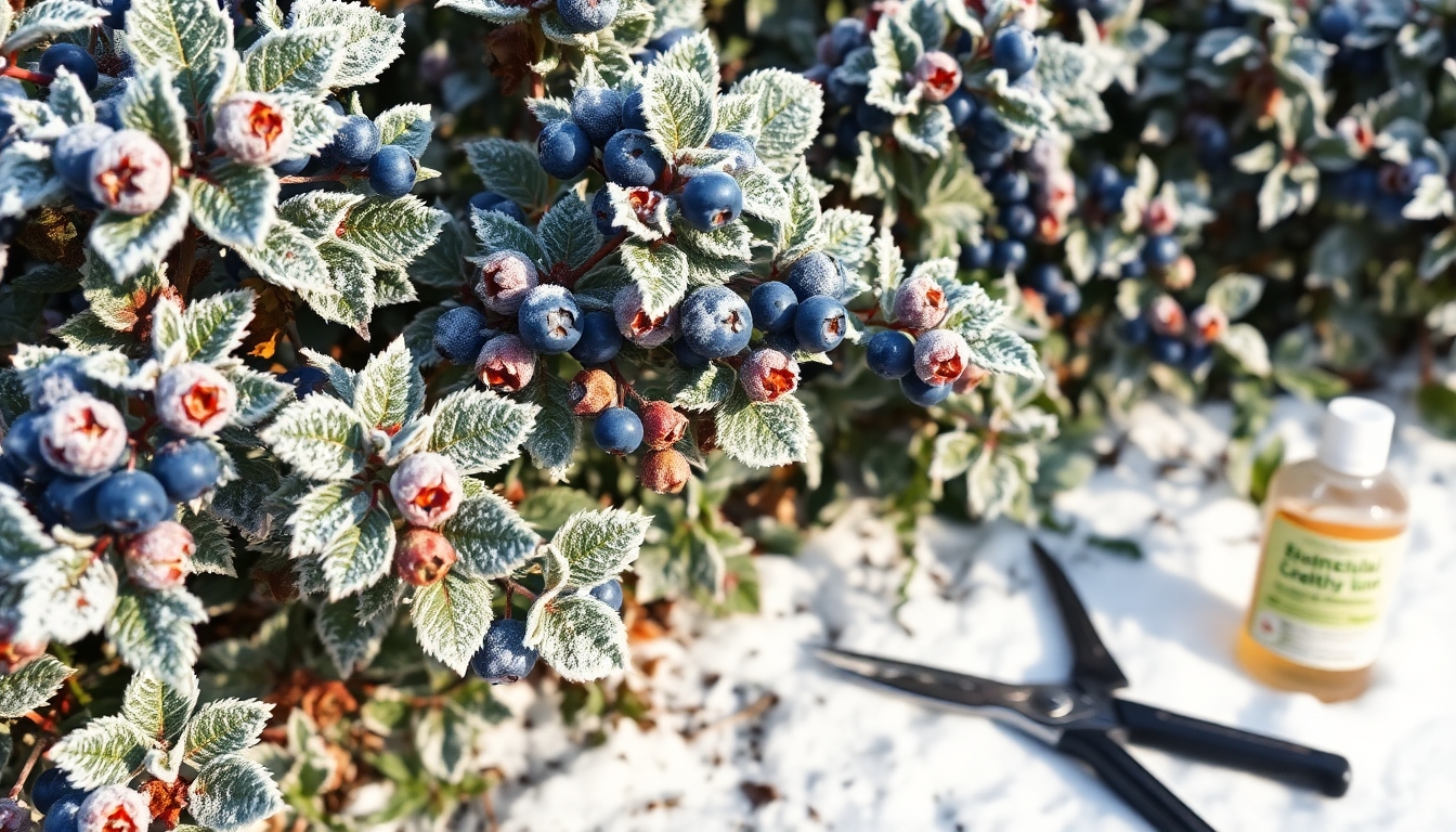 Yaban Mersini Kış Bakımı Nasıl Yapılır? 1 Hastalık ve Zararlılarla Mücadele