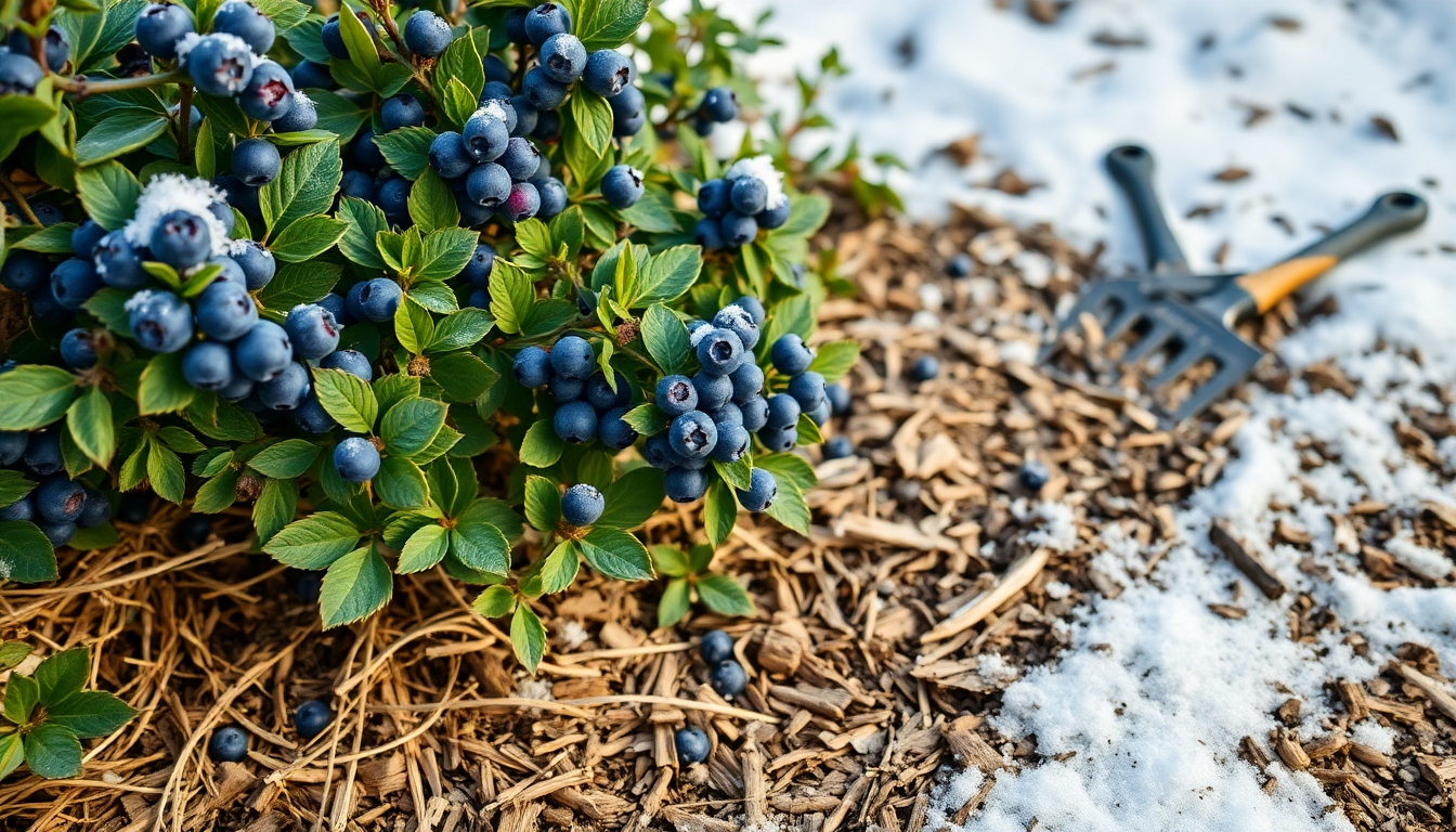 Yaban Mersini Kış Bakımı Nasıl Yapılır? 2 Koruyucu Malçlama Uygulamaları