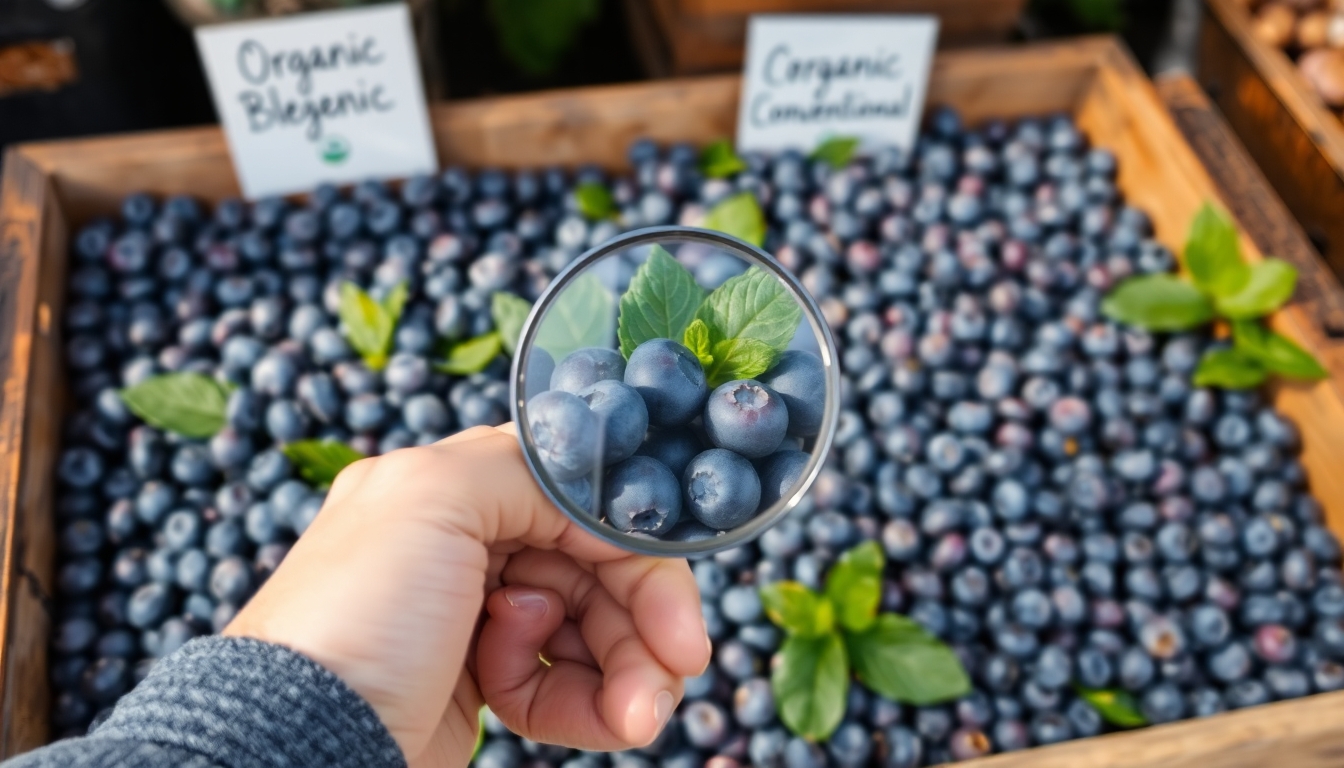 Organik ve Konvansiyonel Yaban Mersini Arasındaki Farklar