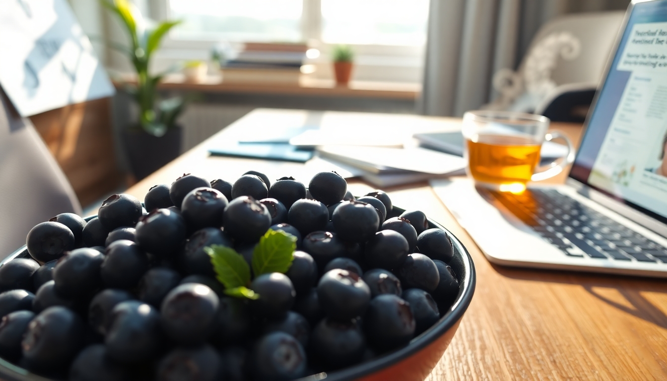 Yaban Mersininin Kimyasal Bileşenleri