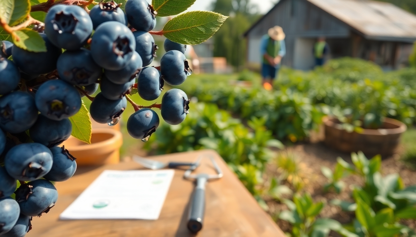 Organik Yaban Mersini Üretimi