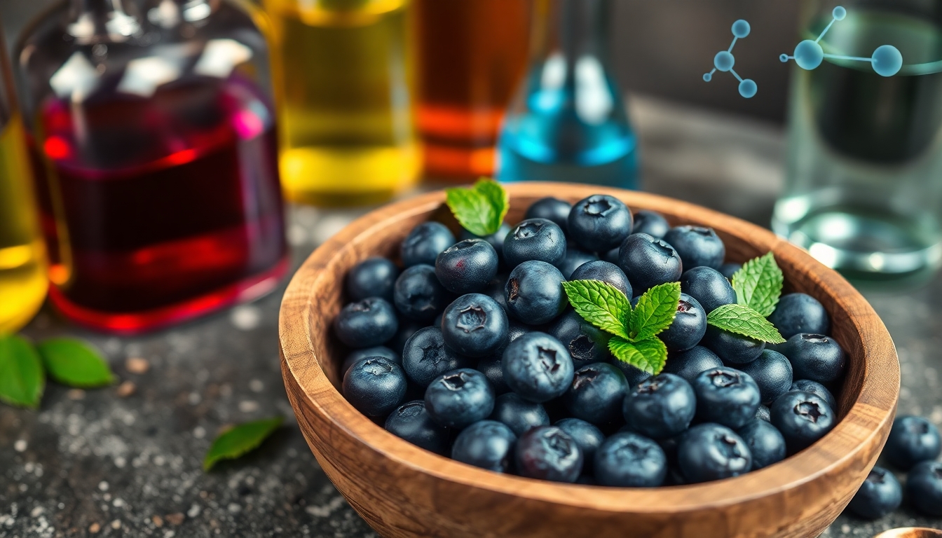 Yaban Mersini Sporcularda İnflamasyonu Azaltır 1 Yaban Mersininin Biyokimyasal Özellikleri