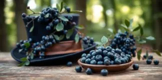 Yaban Mersini Top Hat Süs ve Meyve Çeşidi Yaban Mersini Top Hat Süs ve Meyve Çeşidi