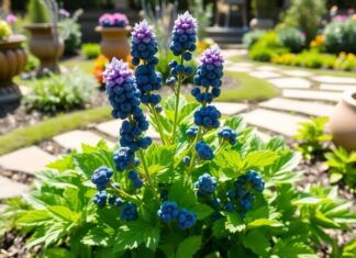 Yaban Mersini Bahçesinde Ot Mücadelesi Top Hat’ın Süs Bitkisi Olarak Kullanımı