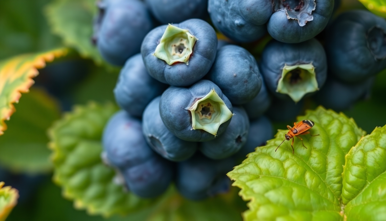 Yaban Mersini Top Hat Süs ve Meyve Çeşidi 6 Hastalıklar ve Zararlılar