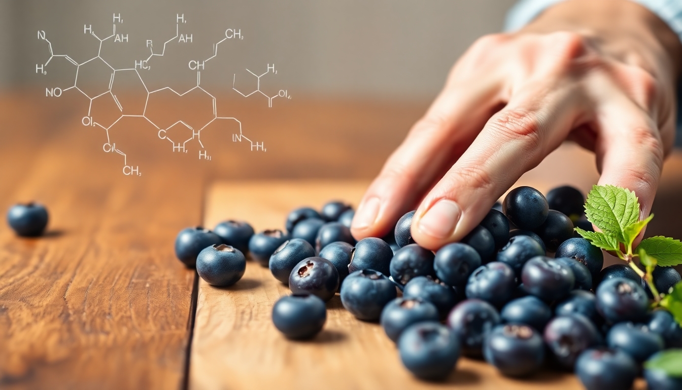 Yaşlılarda Yaban Mersini Damar Sertliğini Önler 1 Yaban Mersininin Kimyasal Bileşenleri