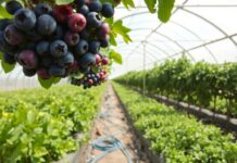 Yüksek Tünelde Yaban Mersini Yetiştiriciliği Yüksek Tünelde Yaban Mersini Yetiştiriciliği