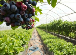 Yüksek Tünelde Yaban Mersini Yetiştiriciliği Yüksek Tünelde Yaban Mersini Yetiştiriciliği