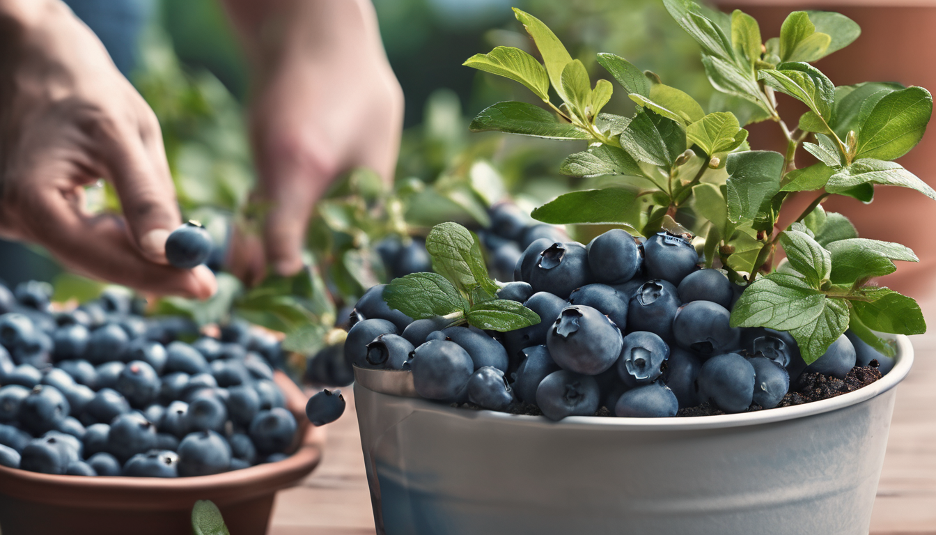 Balkonda Saksıda Yaban Mersini Yetiştirme Sürecinde Dikkat Edilmesi Gerekenler
